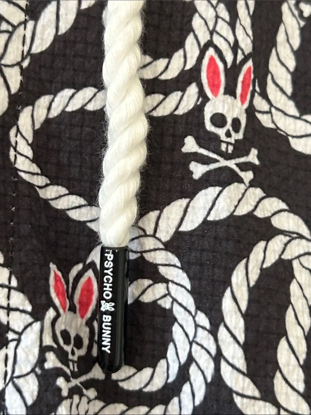 ⭐️NWT!⭐️Psycho Bunny Cyrus Swim Trunks Sz L w MEASUREMENTS & Rubber Keychain